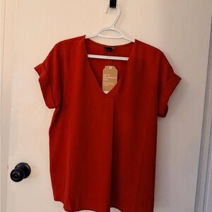 Daytrip Bold Red Blouse